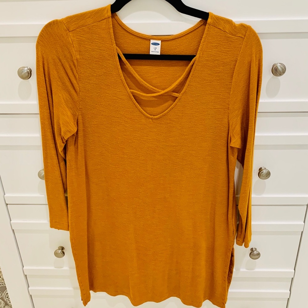 Mustard yellow tunic